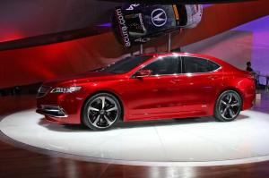 2015 Acura TLX Prototype Live From Detroit 2014