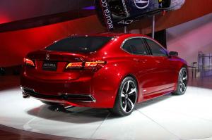 2015 Acura TLX Prototype Live From Detroit 2014