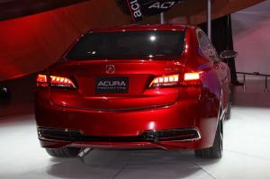 2015 Acura TLX Prototype Live From Detroit 2014