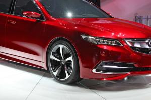 2015 Acura TLX Prototype Live From Detroit 2014
