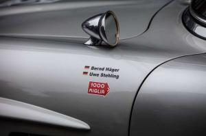 Парад автомобилей Mercedes-Benz 300SL