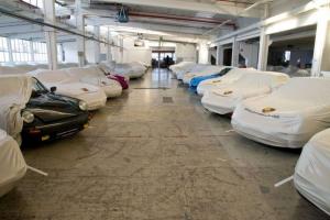 Автосклад Porsche в Штутгарде