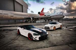2014 Dodge Viper SRT-10 Roadster on Strasse Wheels