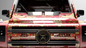 2014 Mercedes-Benz G63 AMG 6x6 Red Russian by Dartz