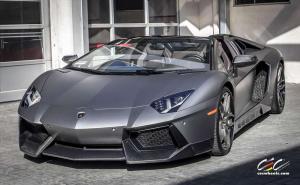 2014 Lamborghini Aventador Roadster by Novitec Rosso and CEC Wheels