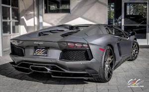 2014 Lamborghini Aventador Roadster by Novitec Rosso and CEC Wheels