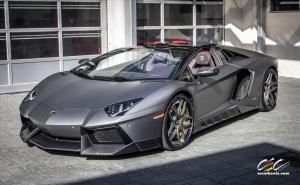 2014 Lamborghini Aventador Roadster by Novitec Rosso and CEC Wheels