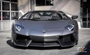 2014 Lamborghini Aventador Roadster by Novitec Rosso and CEC Wheels