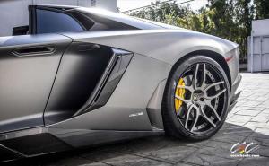 2014 Lamborghini Aventador Roadster by Novitec Rosso and CEC Wheels
