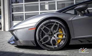 2014 Lamborghini Aventador Roadster by Novitec Rosso and CEC Wheels