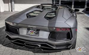 2014 Lamborghini Aventador Roadster by Novitec Rosso and CEC Wheels