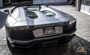 2014 Lamborghini Aventador Roadster by Novitec Rosso and CEC Wheels