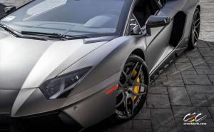 2014 Lamborghini Aventador Roadster by Novitec Rosso and CEC Wheels