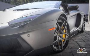 2014 Lamborghini Aventador Roadster by Novitec Rosso and CEC Wheels