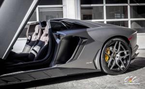 2014 Lamborghini Aventador Roadster by Novitec Rosso and CEC Wheels