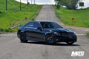 2014 Mercedes-Benz C63 AMG by Mode Carbon on Renn Motorsport Wheels