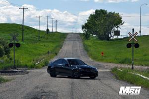 2014 Mercedes-Benz C63 AMG by Mode Carbon on Renn Motorsport Wheels