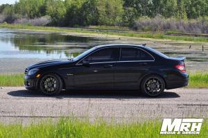 2014 Mercedes-Benz C63 AMG by Mode Carbon on Renn Motorsport Wheels