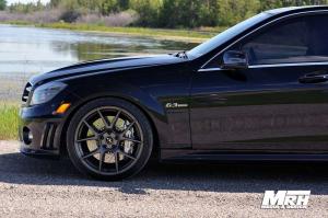 2014 Mercedes-Benz C63 AMG by Mode Carbon on Renn Motorsport Wheels