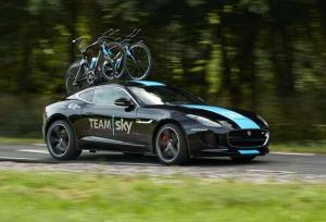 Jaguar показал спецверсию F-Type, разработанную для велогонок «Тур де Франс»