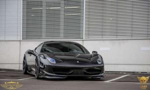 2014 Ferrari 458 Italia Murdered Out by Luxury Customs