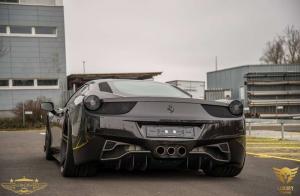 2014 Ferrari 458 Italia Murdered Out by Luxury Customs