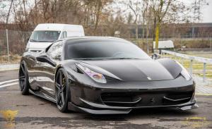 2014 Ferrari 458 Italia Murdered Out by Luxury Customs