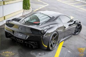 2014 Ferrari 458 Italia Murdered Out by Luxury Customs