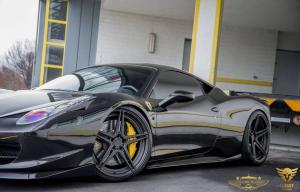 2014 Ferrari 458 Italia Murdered Out by Luxury Customs