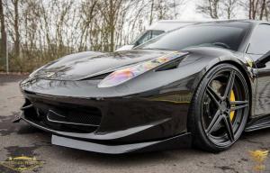 2014 Ferrari 458 Italia Murdered Out by Luxury Customs