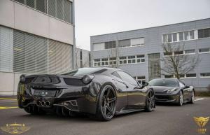 2014 Ferrari 458 Italia Murdered Out by Luxury Customs