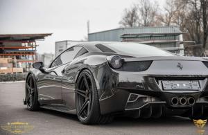2014 Ferrari 458 Italia Murdered Out by Luxury Customs