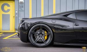 2014 Ferrari 458 Italia Murdered Out by Luxury Customs