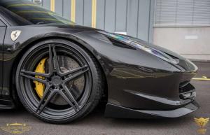2014 Ferrari 458 Italia Murdered Out by Luxury Customs