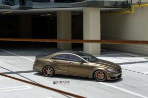 2014 Mercedes-Benz CLS63 AMG by Strasse Wheels