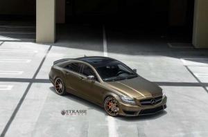 2014 Mercedes-Benz CLS63 AMG by Strasse Wheels