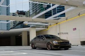 2014 Mercedes-Benz CLS63 AMG by Strasse Wheels