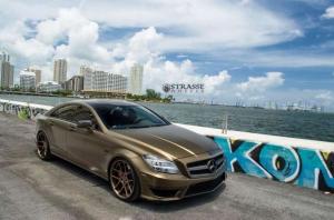 2014 Mercedes-Benz CLS63 AMG by Strasse Wheels