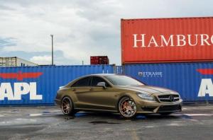 2014 Mercedes-Benz CLS63 AMG by Strasse Wheels