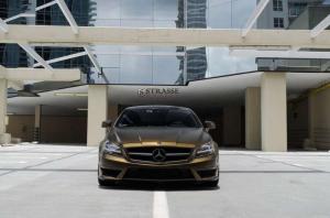 2014 Mercedes-Benz CLS63 AMG by Strasse Wheels