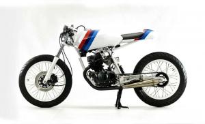1990 Honda CB125 TT by Steel Bent Customs