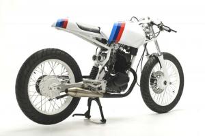 1990 Honda CB125 TT by Steel Bent Customs