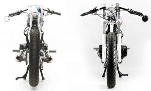1990 Honda CB125 TT by Steel Bent Customs
