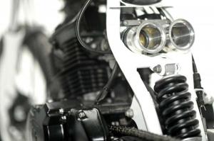1990 Honda CB125 TT by Steel Bent Customs