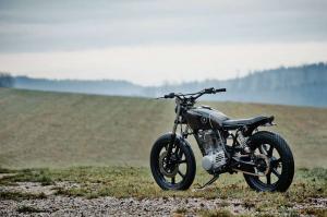 1980 Yamaha SR500 Custom by Scramblers Motorcycles