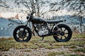 1980 Yamaha SR500 Custom by Scramblers Motorcycles