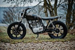 1980 Yamaha SR500 Custom by Scramblers Motorcycles