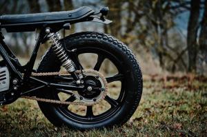 1980 Yamaha SR500 Custom by Scramblers Motorcycles