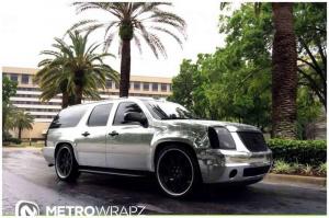 2014 GMC Yukon Denali by Metro Wrapz on Forgiato Wheels