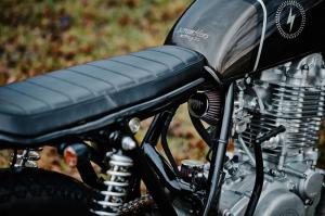 1980 Yamaha SR500 Custom by Scramblers Motorcycles